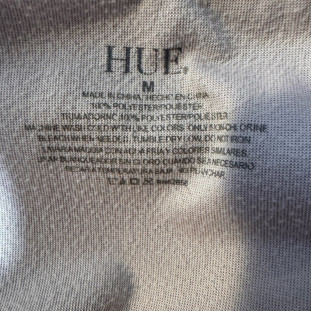 HUE Women's Mauve Velour Hooded Front Zip Up Jacket size medium - Picture 7 of 7